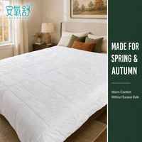 Couette à base de plantes infusées Anyangshu, plus de 3000 ions négatifs, douce et chaude, pour un sommeil réparateur à la maison