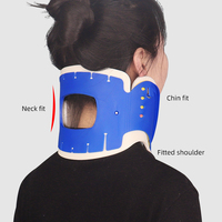 Soporte Cervical Ajustable Inflable para Masaje, Ejercicio, Estiramiento, Fijación, Fisioterapia y Cuidado en el Hogar