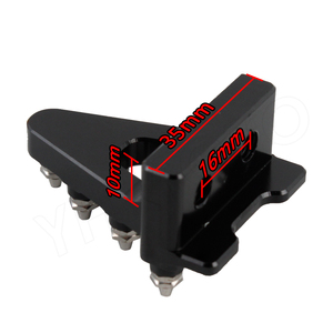 แป้นเบรกหลัง YHMOTO สำหรับ Honda CRF50 XR50 SDG SSR Coolster 70cc 110cc 125cc  อะลูมิเนียม CNC พร้อมที่พักเท้า - Product Image 6