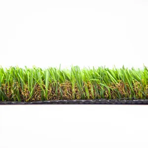 Rumput buatan populer untuk taman 30mm rumput buatan rumput plastik