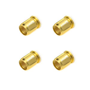 4 pièces nouveau style de <span class=keywords><strong>voiture</strong></span> <span class=keywords><strong>antivol</strong></span> en acier inoxydable roue pneu Valve tiges bouchons solide pneu Air Valve bouchons - Product Image 5