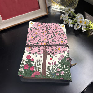 Beau cahier <span class=keywords><strong>de</strong></span> bureau A6 fabriqué à la main pratique pour les gestionnaires <span class=keywords><strong>de</strong></span> <span class=keywords><strong>compte</strong></span> adapté à la rétention des clients et aux journaux <span class=keywords><strong>de</strong></span> service avec - Product Image 3