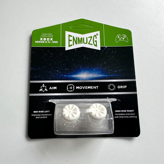 High Quality Game Controller Thumb Sticks NOT Kontrol Freek with Frosted Transparent Base for Xbox Controllers