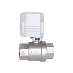 Válvula de bola eléctrica miniatura Tonghe de 1 pulgada NPT de acero inoxidable de paso completo para control de flujo - Product Image 5