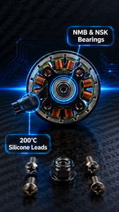 มอเตอร์ไร้แปรงถ่านคุณภาพสูง ขายดี รุ่น 3112 900KV สำหรับโดรนระดับพรีเมียมและอุปกรณ์เสริมโดรน - Product Image 5