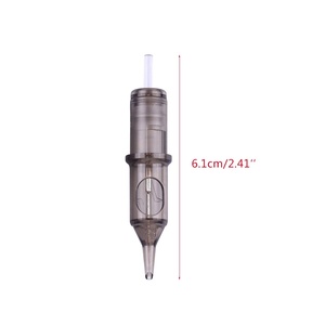 Agujas de Cartucho para Tatuaje Negras de 0.3mm, Cartuchos de Agujas Desechables con Membrana para Máquina de Tatuaje - Product Image 3