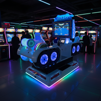 Équipement d'amusement personnalisé pour enfants à monnayeur, machine musicale de course de voitures à bascule, modèle populaire sur internet, pour les 8 ans et plus