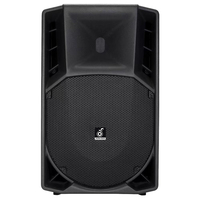 Système de sonorisation Stocking Stage, enceintes actives en plastique à deux voies de 1400W et 15 pouces avec système de karaoké Bluetooth DSP, OEM disponible