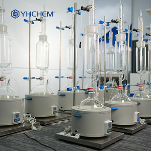 Estrattore di vetro da laboratorio <span class=keywords><strong>soxhlet</strong></span> con tubo a condensatore a serpentina - Product Image 6