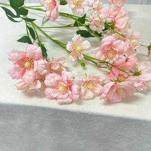 60CM <span class=keywords><strong>Pink</strong></span> meja mawar bunga pernikahan buket Jalan Panduan ornamen bunga acara dekorasi bunga ukuran disesuaikan - Product Image 4