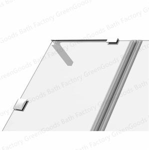 Puerta de ducha deslizante de vidrio, accesorio personalizado para baño, 8mm - Product Image 5