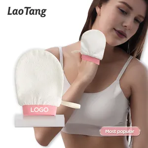 Высококачественная шелковая перчатка для ванны, 100% чистый шелк, глубокое Отшелушивание омертвевшей кожи, отшелушивающая перчатка для тела и лица
