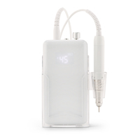 Machine à ongles électrique rechargeable sans balais, étanche, robuste, 45 000 tr/min, pour le retrait de vernis gel acrylique (IMD)