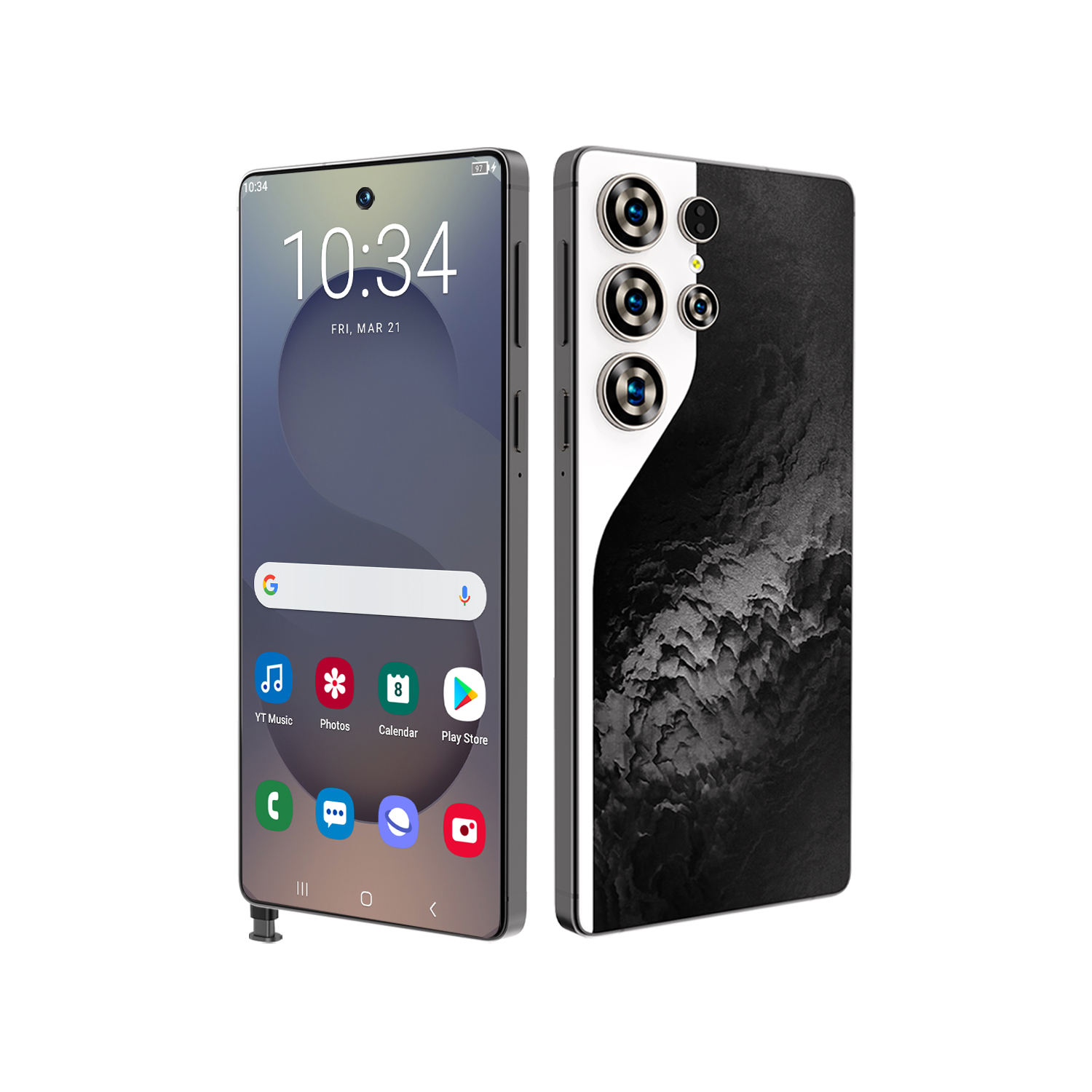 Сотовый телефон с разблокировкой лица 108MP, с полным дисплеем, на Android, 6,9 дюймов, бестселлер, смарт-телефон S26, ультра телефон 12 ГБ + 512 ГБ