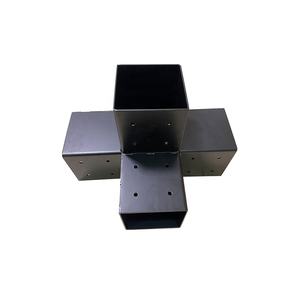 Supports de <span class=keywords><strong>pergola</strong></span> Kit de <span class=keywords><strong>pergola</strong></span> pour menuiserie Base de poteau d'angle à angle droit à 3 voies Poutres en <span class=keywords><strong>bois</strong></span> Kit de support en <span class=keywords><strong>bois</strong></span> surélevé Kit de <span class=keywords><strong>pergola</strong></span>/gazebo - Product Image 4