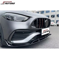 Kit de carrosserie de rénovation automatique pour mercedes-benz W206 classe C C260 C300 C400 2022 2023 mise à niveau vers AMG GT C63 b-brabby style