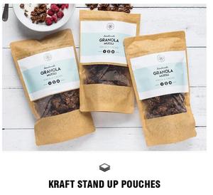 <span class=keywords><strong>Grande</strong></span> pochette biodégradable écologique transparente personnalisée debout kraft à fermeture éclair refermable fermeture à glissière zip-lock sac en plastique d'emballage en poly de qualité alimentaire - Product Image 2