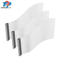 Film LED flexible TOPLED pour panneau maillé, film transparent pour fenêtre extérieure, film pour écran de bourse, film pour écran de verre, affichage LED