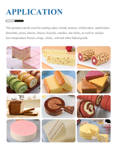 Cortador ultrasónico manual ajustable para pasteles y postres artesanales - Product Image 4