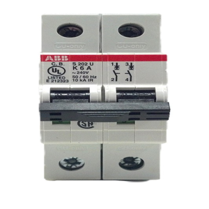 Yepyeni PLC S202U-K6 240 V 6 a <span class=keywords><strong>2</strong></span> <span class=keywords><strong>P</strong></span> D Raylı Motorlu Devre Kesici Endüstriyel Otomasyon Ürünü * Stokta Mevcut - Product Image 1