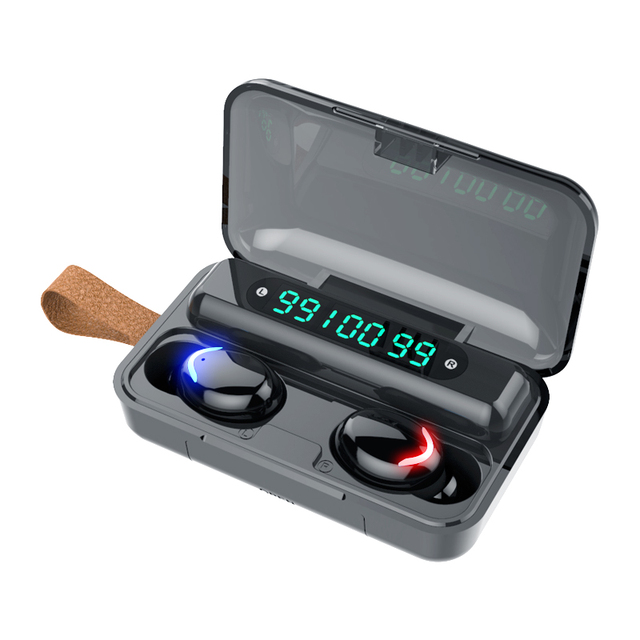 F9 TWS IPX4 Waterproof HiFi Audifonos F9 TWS F9-5 Earbuds with Powerbank TWS Anc Audifonos F9-5 Hendsfree Earphone