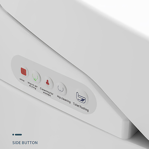 WC intelligent monobloc de haute qualité à prix abordable pour hôtel et maison, avec cuvette allongée, ouverture automatique et chasse d'eau à capteur - Product Image 4