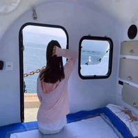 Rongtou Rv 2021, usine du Shandong, caravane teardrop tout-terrain, remorques de camping, caravane teardrop