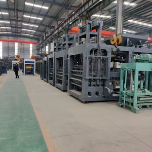 <span class=keywords><strong>QT8</strong></span>-<span class=keywords><strong>15</strong></span> 220V Zement Hohl block Herstellung Maschine PLC & Gear Controlled Pad Block Produktions linie - Product Image 3