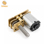 Moteur à engrenages CC ultra-plat 24x10x9mm pour dispositifs médicaux de précision 6V 12V