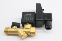 Zwo fdf — compression d'air électronique, retrait de l'eau, minuterie électrovanne automatique, 16 bars, séparation