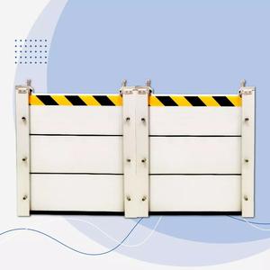 Đạt được chứng nhận AO Shen mô hình B Bảng điều khiển lũ nhôm tùy chỉnh có thể tháo rời cho nhà để xe và cửa hàng rào nhôm - Product Image 1