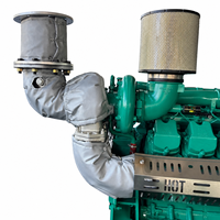 Groupe électrogène diesel de puissance de pointe 2000 kW 50/60 Hz, groupe électrogène industriel de type ouvert pour l'alimentation électrique, générateur de secours pour les mines et les centres de données