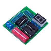 Kit d'Entraînement et d'Enseignement de Soudure de Circuits LED à 7 Segments, Encodeur 10 Bits, Affichage de Codage/Décodage de Circuit Logique 5V DV