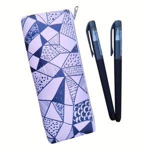 Sacs à crayons en coton/toile sérigraphiés en gros, couleur personnalisée, fermeture à cordon – Rangement recyclable pour la promotion - Product Image 3