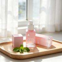 Flacon pompe vide en verre pour fond de teint, portable et rechargeable, idéal pour les boutiques de cosmétiques en ligne - Vente chaude