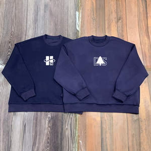 Sweat-shirt réversible pour femme, de haute qualité, épais (380 g/m²), en tissu Air Layer, pour vêtements de sport, impression personnalisée, nouvelle arrivée - Product Image 4