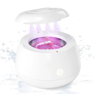 Mini Nettoyeur Dentaire Ultrasonique Véritable avec Réservoir de 200 ml et Stérilisation UV pour Appareils Orthodontiques, Retainers, Bijoux et Petits Accessoires - Product Image 1