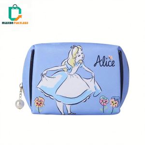 BSCI 2023 PU viaje neceser mujer bolsa de cosméticos fábrica personalizada Premium impresión Digital cosméticos maquillaje Rosa caso moda Logo - Product Image 5