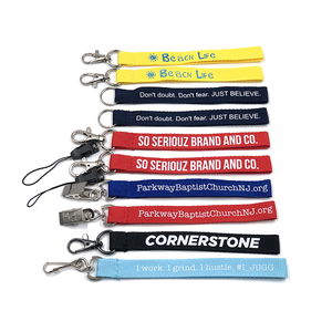 Logo Custom Lanyards Polyester Lanyard Keychain High-Quality Mobile Phone Lanyard Durable Promotional Lanyards