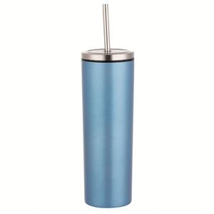 Gobelet isotherme en acier inoxydable de 20 oz avec paille à visser pour le camping et les activités de plein air - Product Image 5