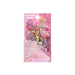 ที่คั่นหนังสือแบบปั๊มลาย 10 ชิ้น ซีรีส์ Star Wishes Rose ลายกุหลาบ สำหรับนักเรียน - Product Image 5