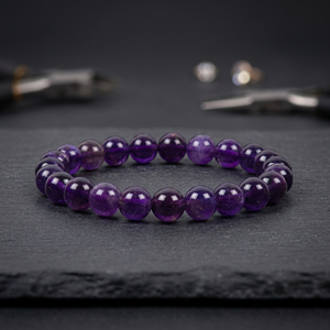 Amethyst Handmade Genuine Stone <b>Bracelets</b> - Product Image 3