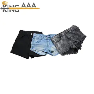 KINGAAA Trifting bea bale short cotton pant china wholesale ladies used minipants manufacturer