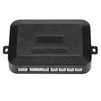 Caméra de recul pour voiture IPoster avec capteur de stationnement et kit de capteurs d'alarme radar à 4 avertisseurs sonores