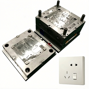Custom 86 Type Wall Switch Socket Plastic Injection Mould ABS/PC Electrical Outlet Panel & Housing Mold OEM ODM - Product Image 1