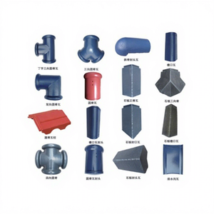 אוטומטי בטון רצפת בטון אריח ביצוע מכונת צבעוני ביצוע רעף מכונת - Product Image 6