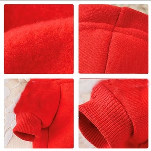 고품질 친환경 폴리에스터 다채로운 겨울/봄 편안한 클래식 애완 동물 까마귀 XS-9XL 소형/대형 개 고양이 솔리드 - Product Image 5