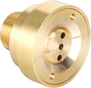 Buses de fontaine d'eau extérieures en cuivre ChenMei pour piscine et spa, jet direct au sol, style Art Déco - Product Image 5