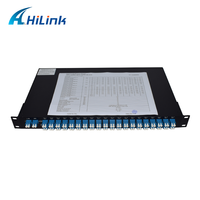 AAWG DWDM muxdemux 100GHz Gauss sapacing 0.8nm dwdm multiplexeur 40 canaux dwdm mux passif c band mux itu grid