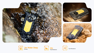 Téléphone robuste Ulefone RugKing 5 Pro, écran 6,78 pouces, 8+256 Go, caméra arrière principale 64 MP, caméra frontale 16 MP, Unisoc T7250, 20000 mAh, 33 W, Android 16 - Product Image 3